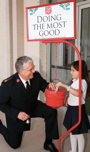 Salvation Army Christmas Kettle Campaign 2010