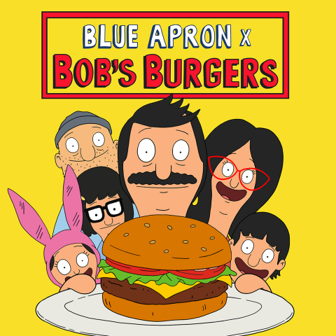 Could an Emmy-Winning Comedy Help Blue Apron Get its Groove Back Bob's Burgers Meal Kits