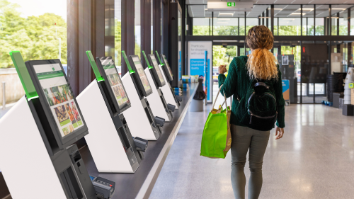 Diebold self-checkout