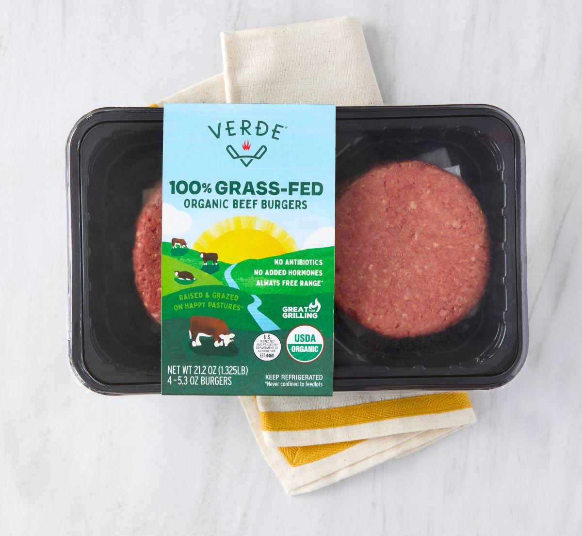  Verde Farms’ beef burgers