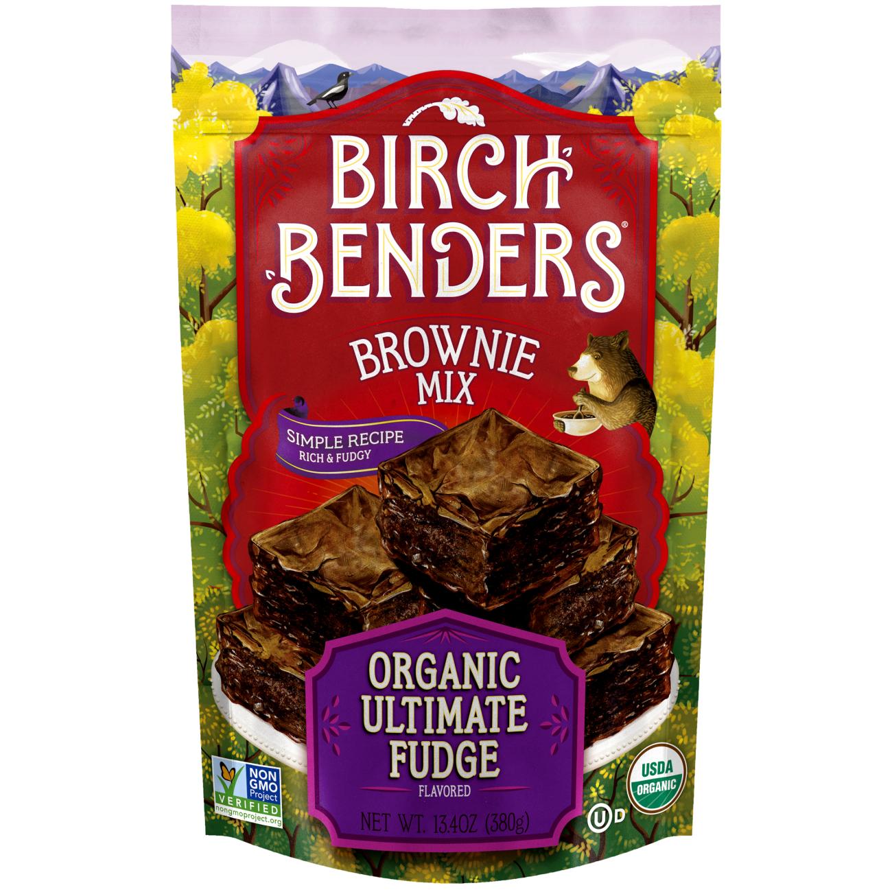 Birch Benders Organic Ultimate Fudge Flavored Brownie Mix Main Image