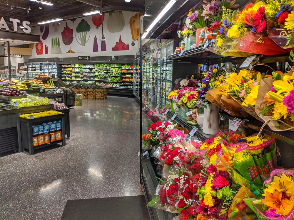 Flowers at grocer