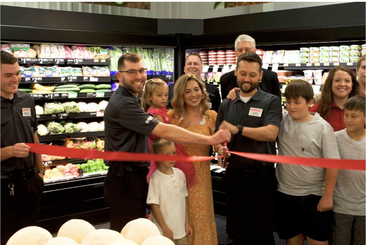 Ribbon cutting