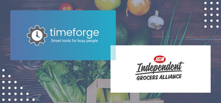 IGA TimeForge Red Oval Family Partnership Main Image