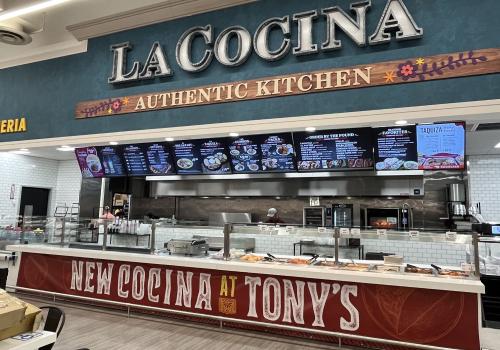 Tony's Waukegan cocina