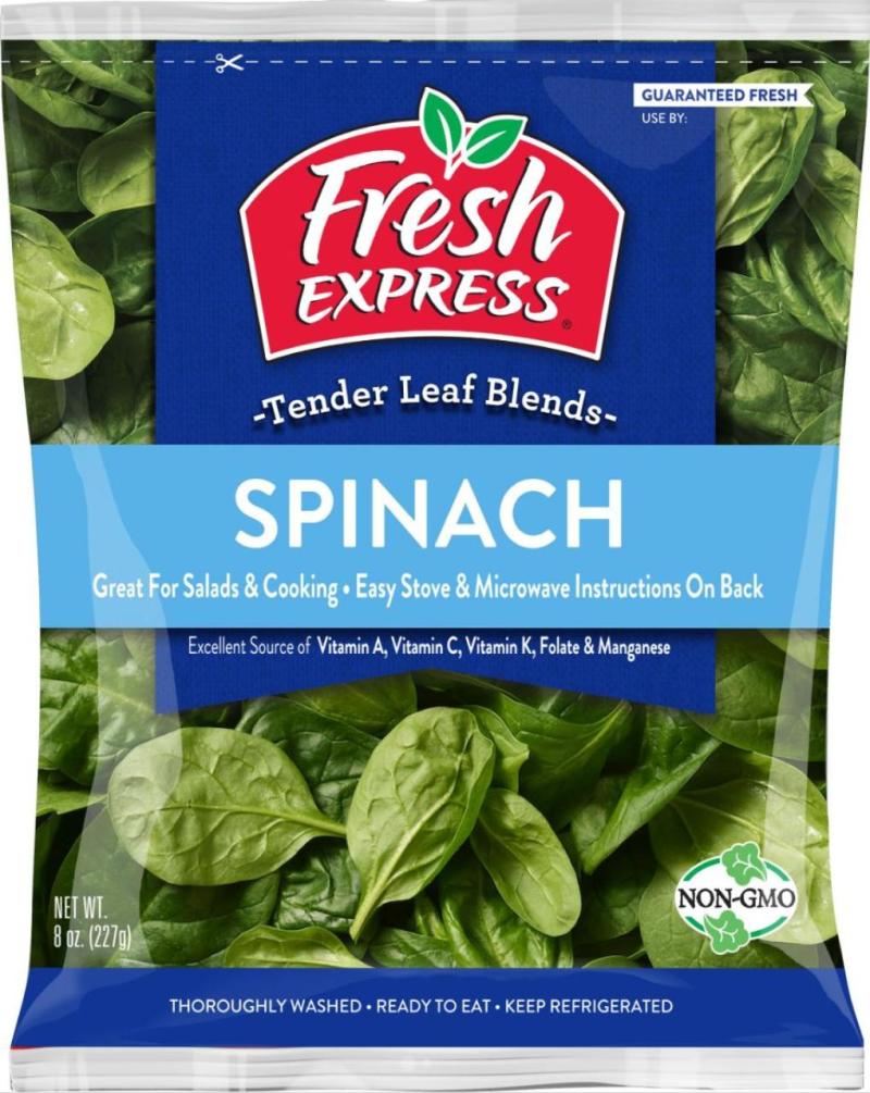 Fresh Express spinach pack