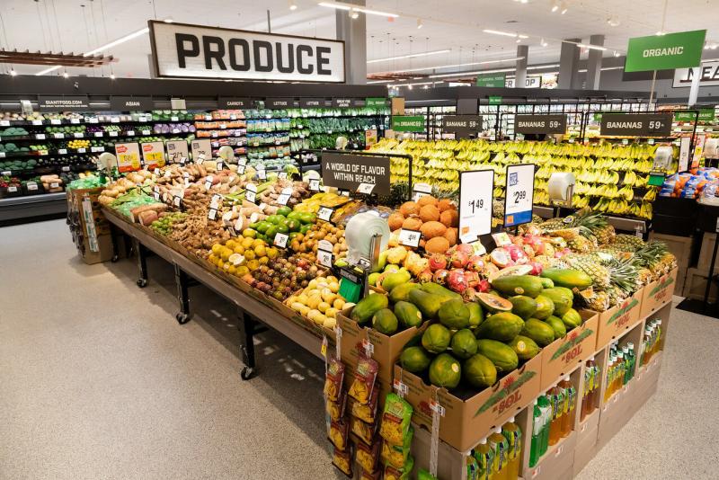 Produce dept Bethesda Giant Food