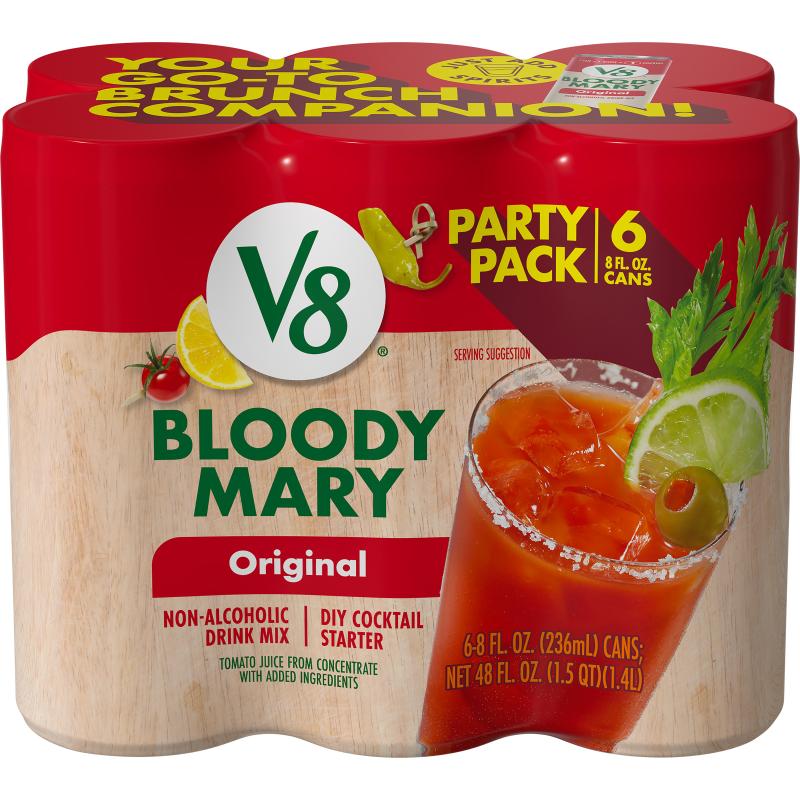 V8 Bloody Mary Party Pack Spicy Main Image