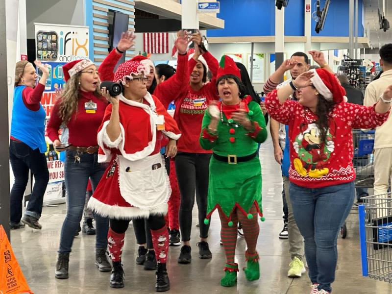 Walmart Xmas time