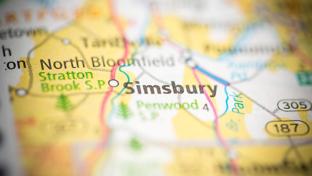Simsbury Connecticut Map Teaser