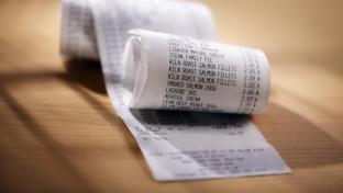 grocery receipt