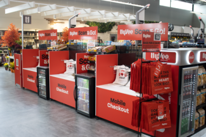 a display in a store