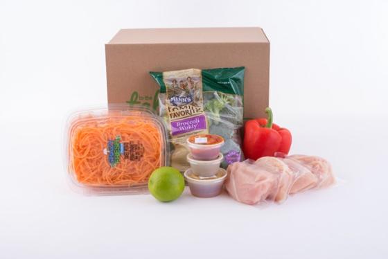 CobornsDelivers Thai Chicken meal kit