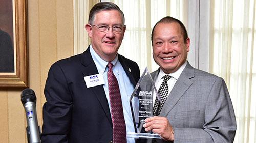 State Assoc. Execs Fong, Drumm Honored for Industry Outreach