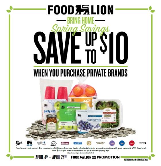 Food Lion Offers Savings on Private Brands