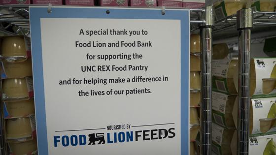 Food Lion Helps Open Food Pantry in Community Hospital