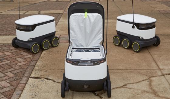 This VA University Now Delivers Groceries to Students via Autonomous Robots