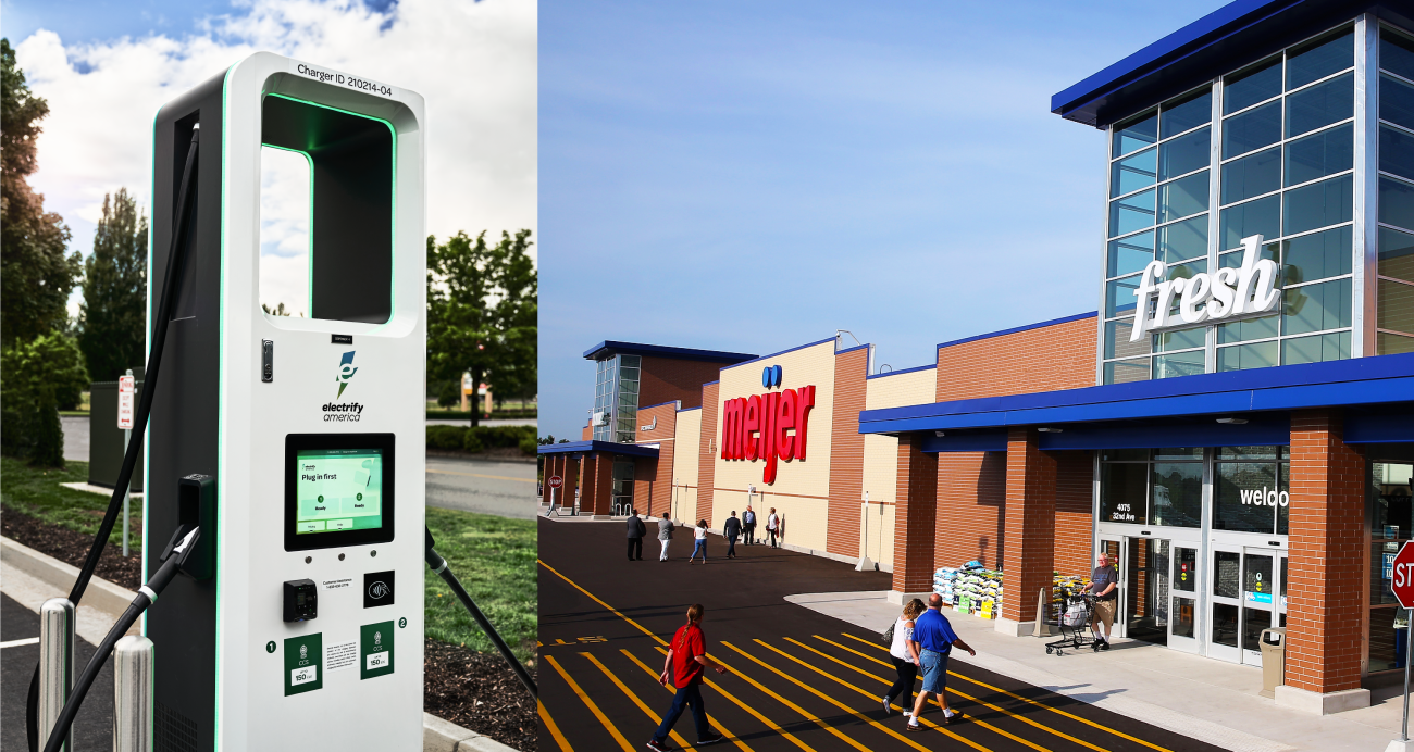 Meijer Installing Electric Car-Charging Stations Electrify America