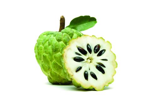 Cherimoyas, with a texture like custard or ice cream