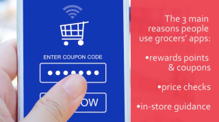grocery store app data