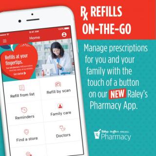 New Raley's App Lets Shoppers Manage Prescriptions via Mobile Devices