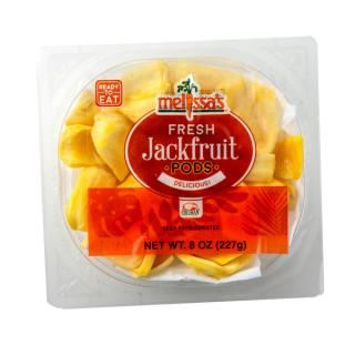 Jackfruit pods from Melissa’s are convenient and ready to eat.