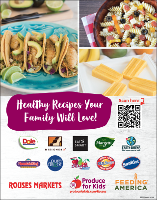 Rouses Teams Up With Produce for Kids