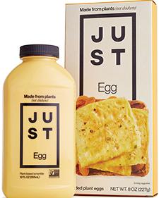 Made from mung beans, Just Egg offers a product that tastes and functions like a chicken egg.