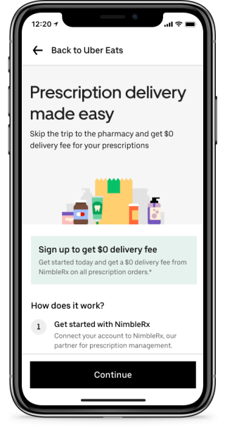 Uber Takes On Prescription Delivery