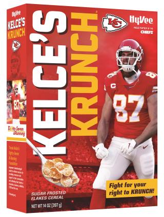 Kelce Krunch, Hy-Vee