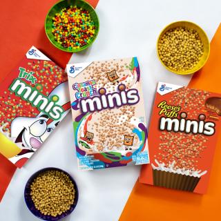 General Mills Minis Cereals Main Image