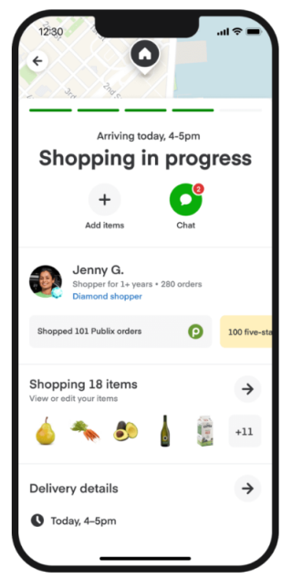 Instacart shopper update