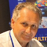 GestureTek CEO and co-founder Vincent John Vincent