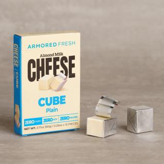 Armored Fresh Almond Milk Cheese Cube-Plain