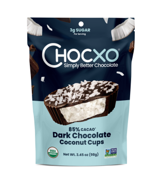 Chocxo Dark Chocolate Coconut Cups