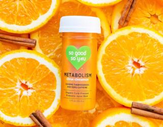 So Good So You Metabolism Citrus Cinnamon Probiotic Shot