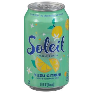 Soleil Sparkling Water-Yuzu Citrus
