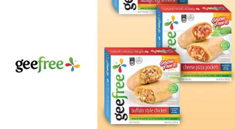 GeeFree gluten-free microwavable sandwich pockets