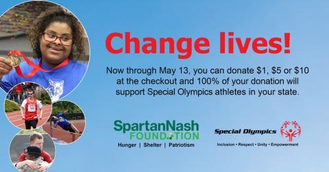 SpartanNash Launches Special Olympics Fundraiser