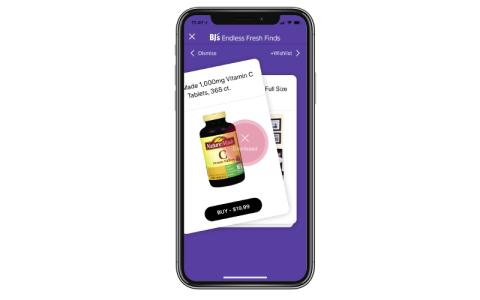 BJ's Adds Tinder-Style Finger-Swiping to Mobile App