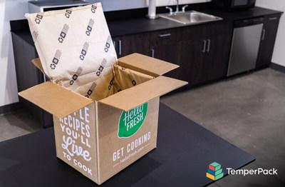 HelloFresh Commits to More Sustainable Packaging TemperPack ClimaCell Liners