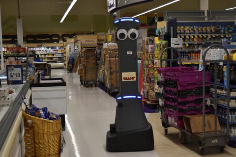 Robots Deploying at Giant/Martin’s, Stop & Shop