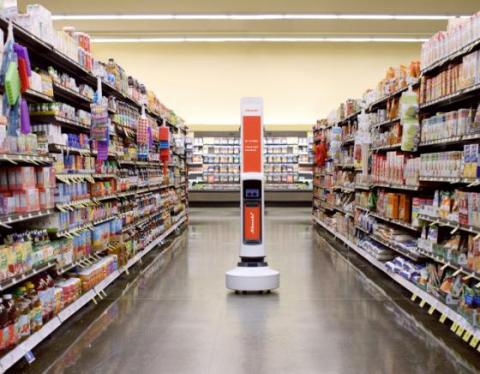 Schnucks Simbe autonomous robots
