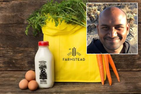 Solving the Hunger-Waste Paradox through Online Grocery: A Q&A with Farmstead Founder Pradeep Elankumaran