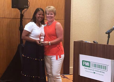 FMI Bestows Public and Regulatory Affairs Award Tanya Triche Illinois Retail Merchants Association (IRMA) Dawood