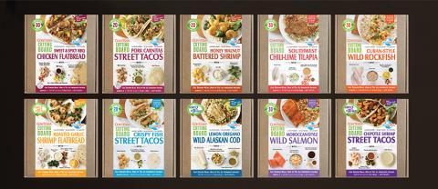 Aqua Star Cutting Board Meal Kits