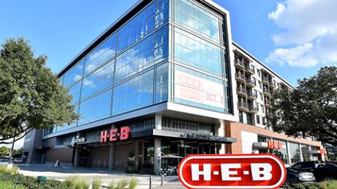 H-E-B Opens 1st Grocery in a Mixed-Use Development