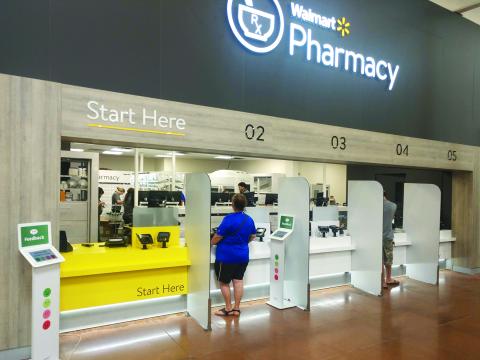 This next-generation pharmacy service was poised to be piloted at the time of PG’s visit to Walmart’s Rogers, Ark., flagship store.