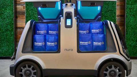 Walmart's Autonomous Grocery Deliveries Head to Texas