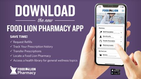 Food Lion Launches Mobile Pharmacy App